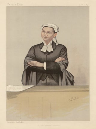 Item #106 Vanity Fair Legal - He can marshal evidence. Spy, Sir Leslie Ward