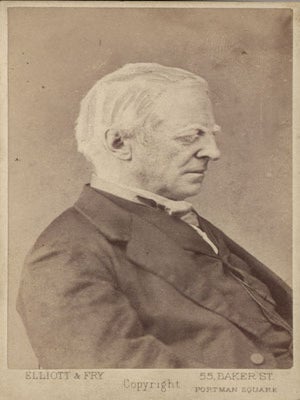 Item #1124 Rt Hon Robert Lowe. Elliott, Fry