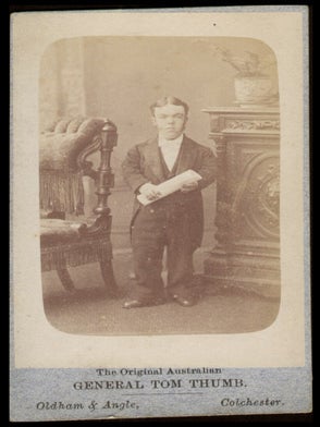 Item #1130 The Original Australian Tom Thumb. Oldham, Colchester Angle