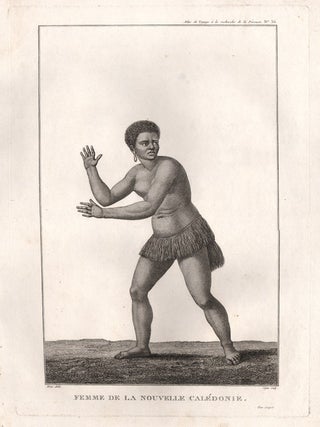Item #1173 Femme de la Nouvelle Caledonie. Jacques Louis Copia, after Jean Piron