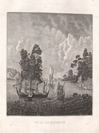 Item #1180 Vue des Iles de L'Amiraute. After Jean Piron