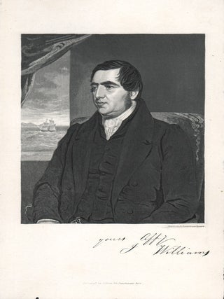 Item #1192 Rev John Williams. George Baxter