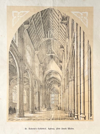 Item #1198 St Andrew's Cathedral, Sydney, New South Wales. Shallard Gibbs, Sydney Co
