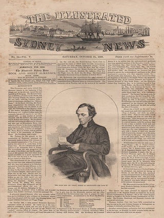 Item #1199 The Right Rev. Dr Perry, Bishop of Melbourne. The Illustrated Sydney News