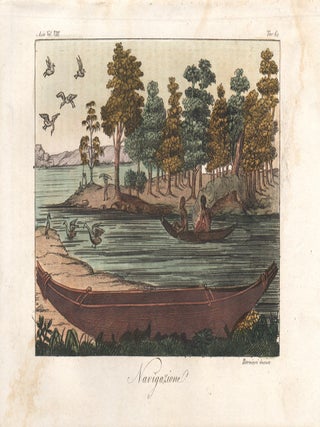 Item #1225 Navigazione. Andrea Bernieri, engraver
