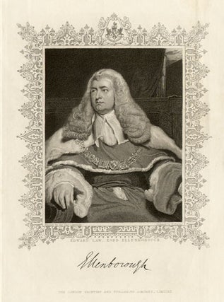 Item #123 Edward Law, Lord Ellenborough. G Parker after Sir Thomas Lawrence