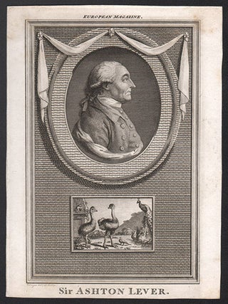 Item #1233 Sir Ashton Lever. William Angus, artist and engraver