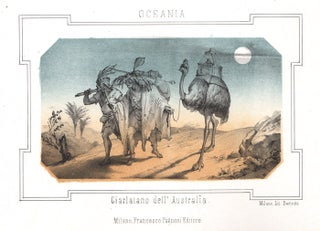 Item #1264 Ciarlatano dell' Australia. Bertotti, lithographer