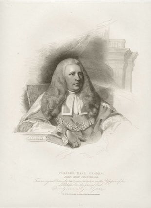 Item #127 Charles, Earl Camden. Henry Meyer, after John Jackson, after Sir Joshua Reynolds