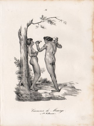Item #1296 Ceremonie de Maraiage (Nouvelle Hollande). After Jacques Arago