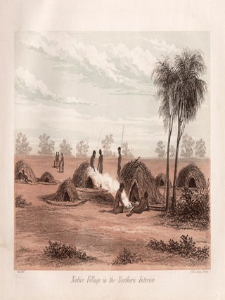 Item #1322 Native Village in the Northern Interior. JH Le Keux after Gil