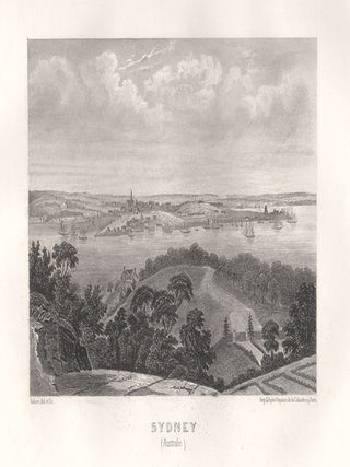 Item #1356 Sydney (Australie). Pierre Eugene Aubert, artist and engraver
