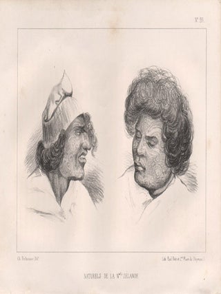 Item #1407 Naturels de la Nelle Zelande (Maoris). After Charles Delhomme
