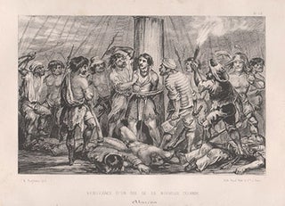 Item #1408 Vengeance d'un Roi de la Nouvelle Zelande, Akaroua. After C. Auguste