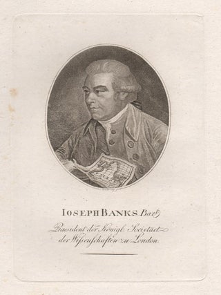 Item #1436 Joseph Banks. Conrad Westemayr, engraver