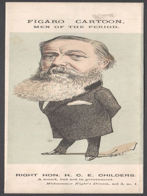 Item #1438 Right Hon HCE Childers. After Faustin, Faustin Betbeder, 1847-c1914