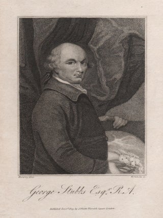 Item #1444 George Stubbs Esq RA. W Nicholls after Ozias Humphrey RA