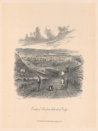 Item #1507 Township of Keilor from South Side of the Bridge. After James Tingle, after ST Gill
