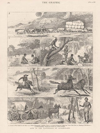 Item #1534 Life in the Backwoods of Queensland. The Graphic