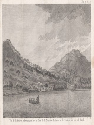 Item #1539 Vue de la Riviere Endeavour sur la cote de la Nouvelle Hollande ou le vaisseau fut mis...