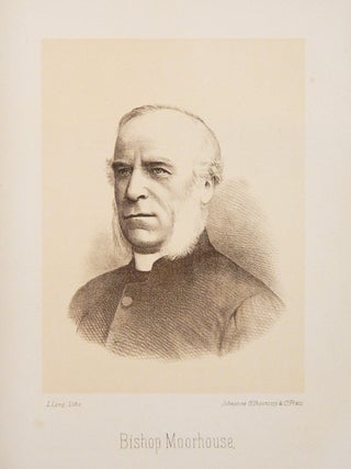 Item #1578 Bishop Moorhouse. after a. Ludwig Lang, Johnstone O'Shannessy, Co