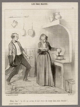 Item #160 Daumier - Les Bas Bleus. Honore Daumier