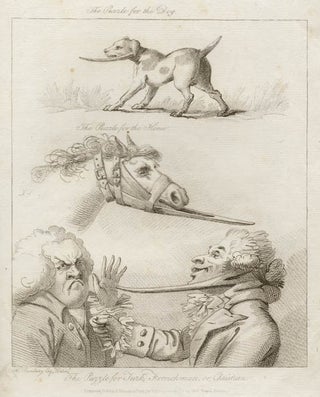Item #161 Bunbury - Puzzle for the Dog, Horse, Turk, Frenchman or Christian. After Henry W. Bunbury