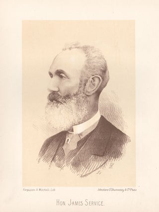 Item #1656 Hon James Service. Fergusson, after a. Mitchell, Johnstone O'Shannessy, Co