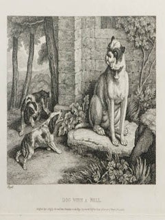 Item #1662 Dog with a Bell. Samuel Howitt