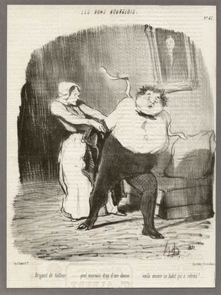 Item #170 Daumier - Brigand de Tailleur. Honore Daumier