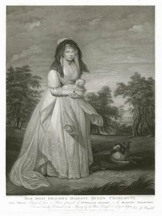 Item #1887 Queen Charlotte. Thomas Ryder, son after Sir William Beechey