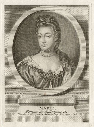Item #1905 Queen Mary. Pierre Francois Basan, after Van der vaart