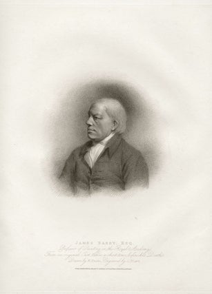 Item #1928 James Barry Esq. Charles Picart after W. Evans from a. Cast