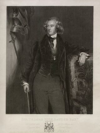 Sir Thomas Dick Lauder. GB Shaw after Robert Scott.