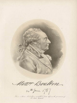 Item #1945 Mattw Boulton. From a. Wax Medallion