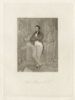 Item #2001 Captain Marryat RN. Carl Mayer, engraver