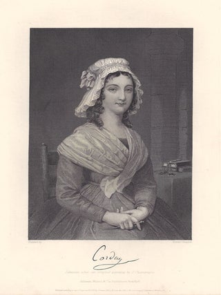 Item #2062 Charlotte Corday. After Alonzo Chappel, after a., J Champagne