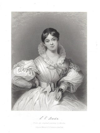 Item #2069 Letitia Elizabeth Landon. After Daniel Maclise