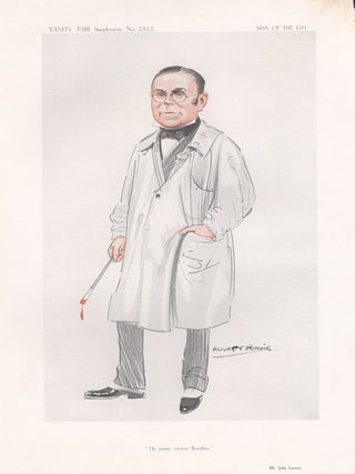 Item #2071 Vanity Fair Artists- Sir John Lavery. Alick PF Ritchie