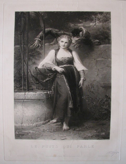 Item #2109 Le Puits Qui Parle (The Well that Speaks). Herman Eichens after A. Vely.