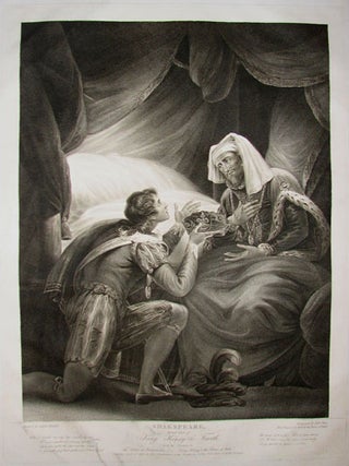 Boydell Shakespeare - Second Part of King Henry the Fourth. Robert Thew after Josiah Boydell.