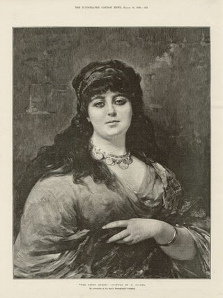 Item #2138 The Gipsy Queen. After a., N Sichel