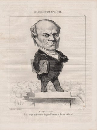 Item #214 Daumier - Odillon Barrot. Honore Daumier