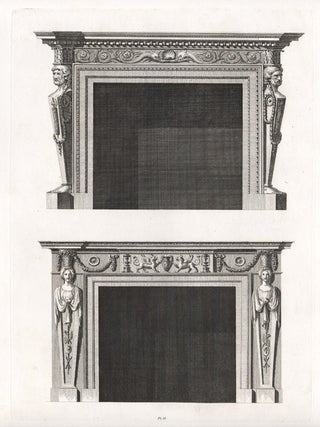 Chambers - Chimney Pieces. Pierre Foudrinier after Sir.