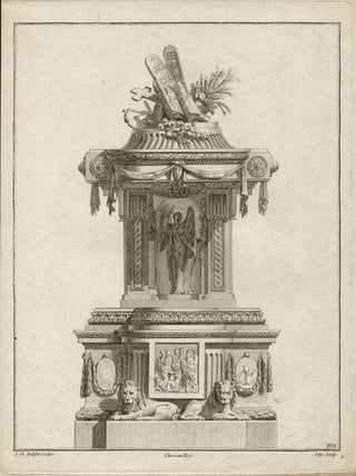Delafosse - Pulpit. Joly after Jean-Charles Delafosse.