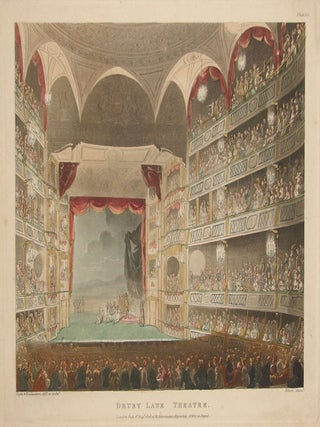 Item #2217 Drury Lane Theatre (London). John Bluck after Thomas Rowlandson, Auguste Pugin, active