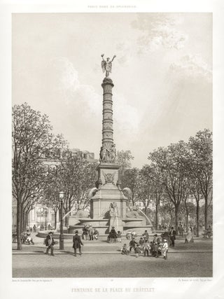 Item #2228 Paris - Fontaine de la Place du Chatelet. Philippe Benoist