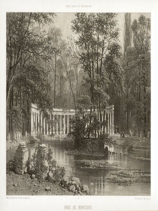 Item #2232 Paris - Parc de Monceaux. Eugene Ciceri after Philippe Benoist