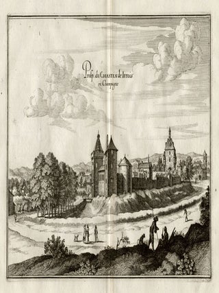 Item #2239 Chateau of Irrois in Champagne. Matthaeus Merian, artist and engraver