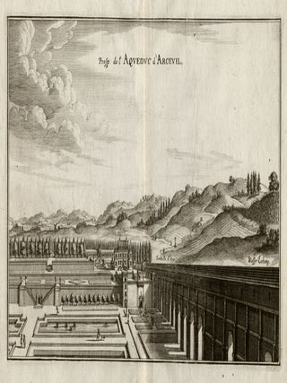 Item #2241 Arcevil aqueduct. Matthaeus Merian, artist and engraver